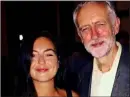  ??  ?? Laura Murray with Jeremy Corbyn