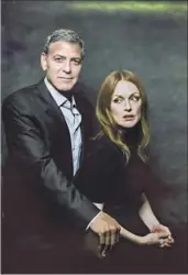  ??  ?? GEORGE CLOONEY & JULIANNE MOORE “Suburbicon” The Oscar winners were on two sides of the camera for their latest project. Clooney directed and Moore portrayed two characters in a Coen brothers dark satire of suburban life in 1950s America.