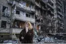  ?? ?? ‘Many people are traumatise­d’ … the aftermath of a rocket attack in Kyiv in February 2022. Photograph: Emilio Morenatti/ AP