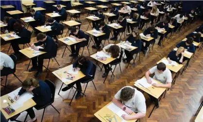  ?? Photograph: Keith Morris/Alamy ?? ‘Many people are not aware that in a normal exam year a third of students must fail their exams, however well they do.’