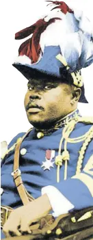  ??  ?? National hero Marcus Garvey