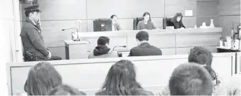  ??  ?? LA LECTURA DE SENTENCIA se conoció ayer martes en el Tribunal Oral en lo Penal de Los Ángeles.