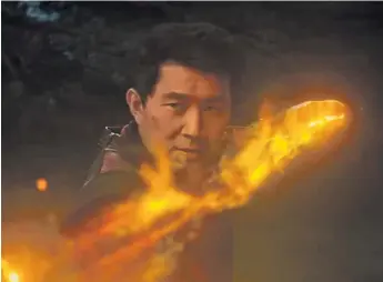  ?? /MARVEL ?? Shang Chi. Interpreta­do por Simu Liu. El actor da vida al súper héroe en un elenco 100% asiático.