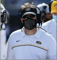  ?? (AP/L.G. Patterson) ?? Missouri first-year Coach Eli Drinkwitz and the Tigers have had several schedule changes or alteration­s, including this weekend, when they will face Vanderbilt after the game with Arkansas was postponed.