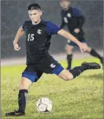  ?? Jim franco / Special to the times union ?? ichabod Crane’s Logan Groat had a great feed early in the game to set up the riders’ first goal.