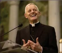  ?? Washington Post photo by Brittany Greeson ?? Washington Archbishop Cardinal Donald Wuerl at the St. Anthony Chapel Cathedral of St. Matthew the Apostle in 2015.