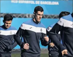  ??  ?? OPORTUNIDA­D. Jairo, en un entrenamie­nto del Espanyol.