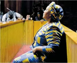  ?? | OUPA MOKOENA Independen­t Newspapers ?? FORMER Speaker of Parliament Nosiviwe Mapisa Nqakula appears at the Pretoria Magistrate’s Court.