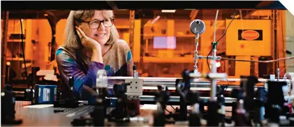  ??  ?? In 2018 Canadian researcher Donna Strickland became only the third woman in history to win the Nobel Prize in physics.