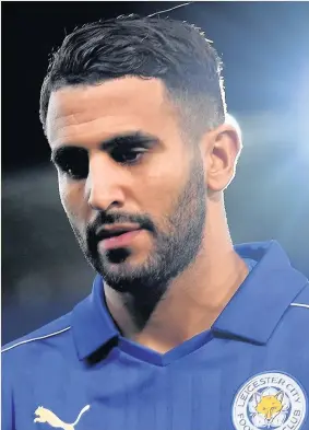  ??  ?? Riyad Mahrez revealed earlier this summer ‘it was time to move on’