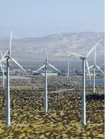  ?? SOUTHERN CALIFORNIA NEWS GROUP ARCHIVES ?? Palm Springs’ windmills starred in a chase scene in “Mission: Impossible III.”