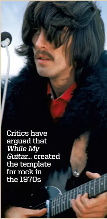  ?? ?? Transcende­ntal George Harrison, author of “the quintessen­tial guitarist’s song”