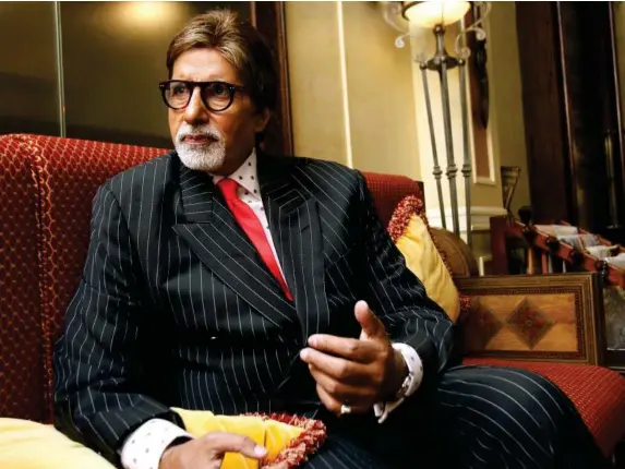  ?? (Rex) ?? The actor Amitabh Bachchan in Dubai, 2009