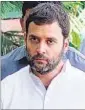  ??  ?? Rahul Gandhi is expected to visit Ambedkar’s birthplace at Mhow on June 2. SONU MEHTA/HT FILE