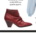  ??  ?? PittaRosso Dal 27 novembre al 2 dicembre, in negozio sconti dal 30% al 50% sulla collezione moda e del 20% su quella sport.