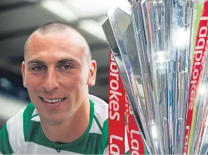  ?? Picture: SNS Group. ?? Scott Brown at the Ladbrokes SPFL season launch at Hampden.