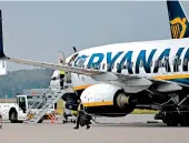  ?? MARTIN MEISSNER/AP ?? Ryanair, Europe’s largest airline by number of passengers, paid $610,000 Friday to get the Boeing 737 from impound.