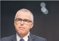  ?? JAHI CHIKWENDIU/THE WASHINGTON POST ?? FBI deputy director Andrew McCabe was fired late Friday night, a move that McCabe alleged was an attempt to “slander” him.