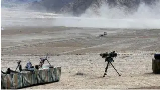  ??  ?? Ladakh Indian Army Preparatio­n