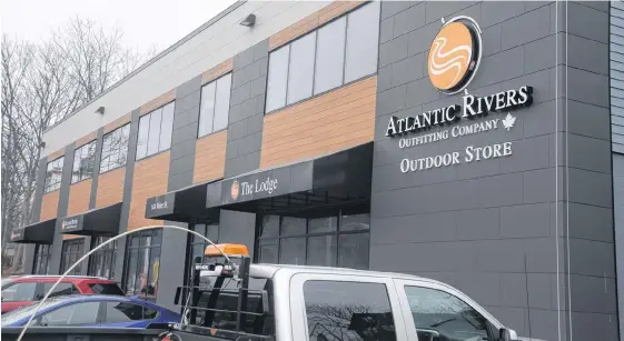  ?? ANDREW ROBINSON • THE TELEGRAM ?? Atlantic Rivers Outfitting Company opened its store on Water Street in St. John’s last spring.