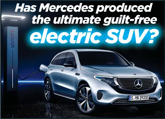  ??  ?? PEERLESS: The refined Mercedes EQC, above. Left: Tesla’s Model X