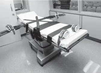  ?? SUE OGROCKI AP Photo ?? On Feb. 23, the state of Florida is scheduled to carry out its first execution since 2019.