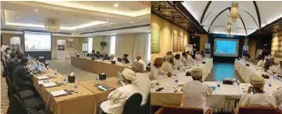  ?? – Supplied picture ?? INVESTOR MEETINGS: Musandam Power Company has been holding several meetings with key investors.