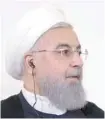  ??  ?? President Hassan Rouhani