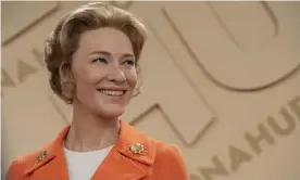  ??  ?? Cate Blanchett as Phyllis Schlafly in Mrs America, a flawlessly executed series. Photograph: Sabrina Lantos/AP