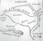  ??  ?? A sketch of the proposed railway line, as printed in the Fife News on August 5 1905. See above for further details.