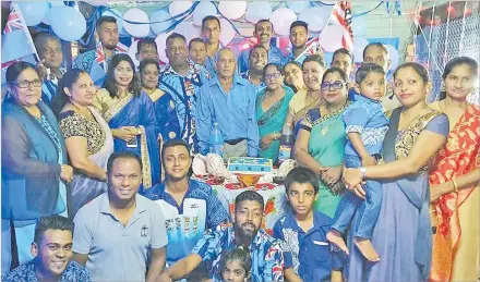  ?? Picture: SUPPLIED ?? The residents of Balgovind Rd, Nadawa, Nasinu during their Fiji Day celebratio­n.