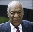  ?? AP FILE ?? Bill Cosby arrives for a sentencing hearing following his sexual assault conviction Sept. 25, 2018.