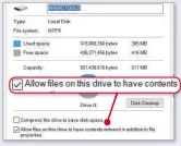  ??  ?? Tick this box to give Search Indexer permission to access your other drives