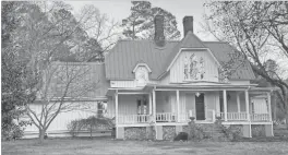  ?? Adonia K. Smith ?? The Connor House, built in 1869 by Georgia School for the Deaf students, is on the National Register of Historic Places.