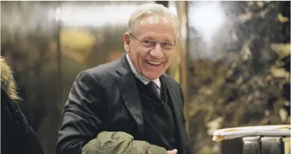  ?? ANDREW HARNIK/AP FILE ?? Washington Post associate editor Bob Woodward interviewe­d President Donald Trump for his latest book.