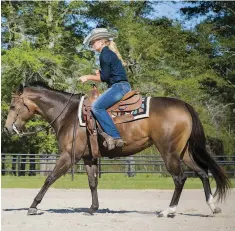  ??  ?? Loping anxiety can cause a “fetal crouch”: hunched forward, shoulders rounded, muscles tensed, legs gripping and creeping up, breath held.