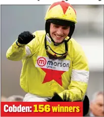  ?? ?? Cobden: 156 winners