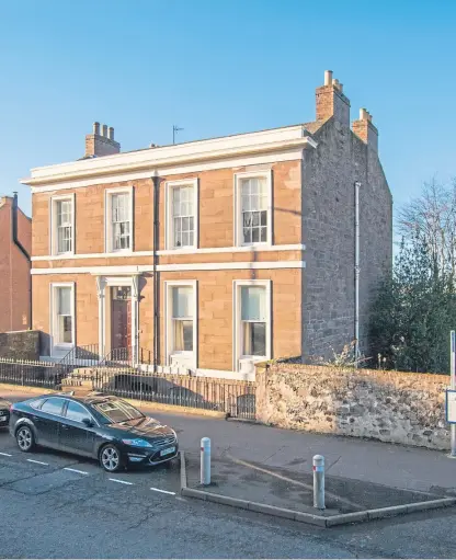  ??  ?? The Elms, Bridge Street, Montrose, is on sale with Savills for o/o £390,000.
www.savills.com