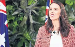  ?? DIEGO OPATOWSKI AFP/GETTY IMAGES ?? New Zealand’s prime minister, Jacinda Ardern, said the rejection of Spark’s applicatio­n to use Huawei equipment for its 5G grid could be reversed, if security concerns were mitigated.