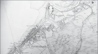  ?? ?? Lochaber Archive Centre holds the first (1871) and second (1899) edition Ordinance Survey maps of Fort William showing changes including the arrival of the West Highland Railway.