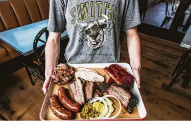  ?? The Switch ?? The Switch is a barbecue joint with a Cajun twist in Dripping Springs.