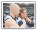  ??  ?? Gary Ablett and Mark Thompson in 2009.