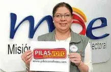  ?? ARCHIVO ?? Alejandra Barrios, directora de la MOE, presentó el protocolo.