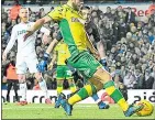  ??  ?? EASY: City’s Teemu Pukki scores