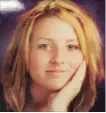  ?? TORONTO STAR FILE PHOTO ?? Stefanie Rengel was 14 when she was stabbed and left to die outside her Toronto home in 2008.