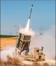  ?? ?? The “Iron Dome” defence system