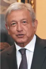  ??  ?? Andrés Manuel López Obrador, presidente de México.