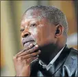  ??  ?? DEPUTY PRESIDENT DAVID ‘DD’ MABUZA