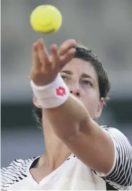  ?? Foto: dpa ?? Gern hätte Carla Suárez die French Open mal gewonnen.