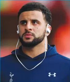  ??  ?? PUTTING PEN TO PAPER . . . Tottenham Hotspur rightback Kyle Walker yesterday completed his £54million move to Manchester City, becoming the most expensive defender in history and will earn a £130 000 weekly wage during his time at the Etihad Stadium